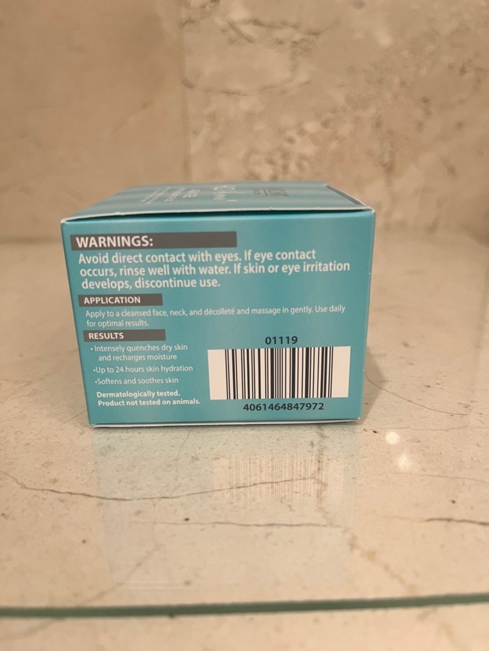 H2O Hydrate Aqua Gel Face Cream - Blue - Picture 2 of 7